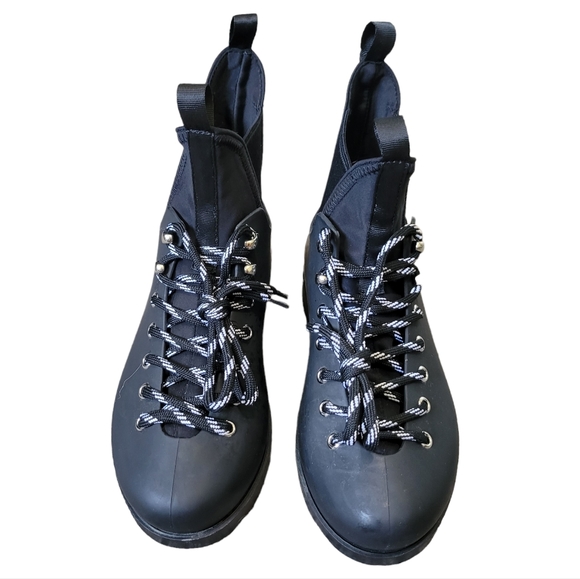 Jeffrey Campbell Barometric Lace-up Boots in Black - Picture 3 of 8